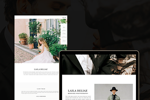 Showit Template for Photographers
