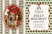 Christmas Frames Whimsy Set, a Seasonal Illustration by digital.incubator.yum (Thumbnail 1 of 18)