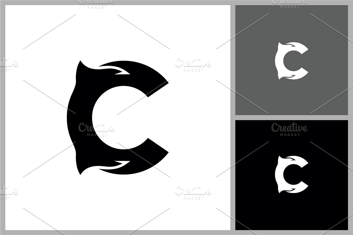 Dynamic Letter C Logo Icon, a Branding & Logo Template by quadrazo (Photo 1 of 2)