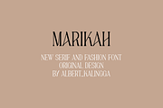 Marikah Font, a Serif Font by albert_kalingga (Thumbnail 3 of 5)