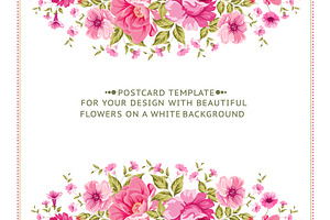 Awesome Floral Cards Set