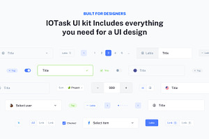 IOTASK - Project Management UI Kit