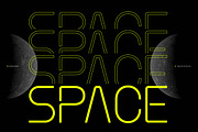 Neexan | Futuristic Font, a Font by Denustudios (Thumbnail 9 of 12)