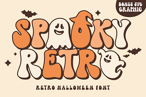 Spooky Retro - Halloween Font