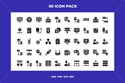 System administrator icons, an Outline Icon by Wencory (Thumbnail 1 of 2)