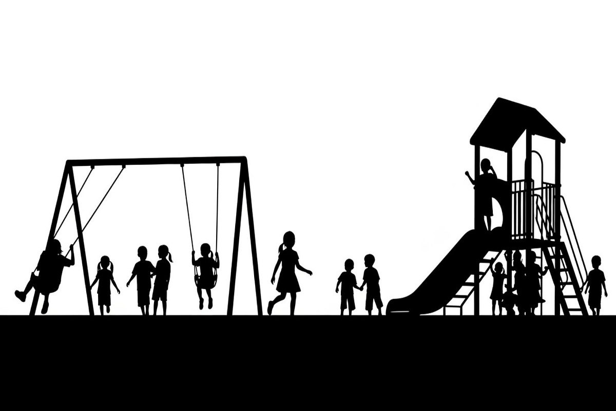 50 Kids Playground Silhouette Bundle, an Illustration by Gfx_Store (Photo 40 of 51)