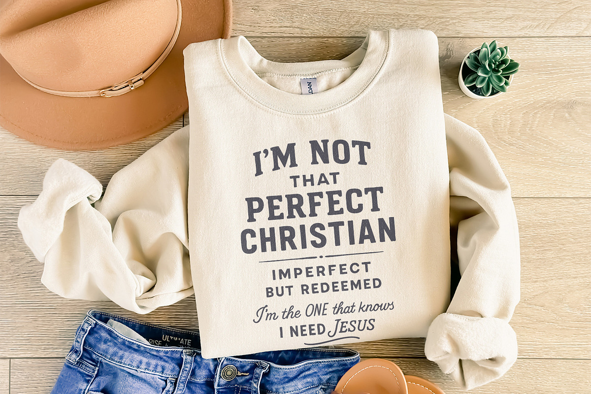 Im Not That Perfect Christian PNG,, an Illustration by SharpMarketplace (Photo 9 of 9)