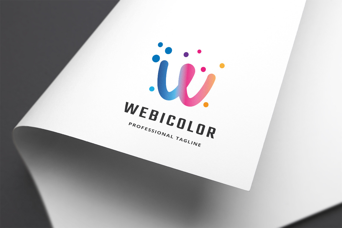 Web Color Letter W Logo, a Branding & Logo Template by Design_Planet