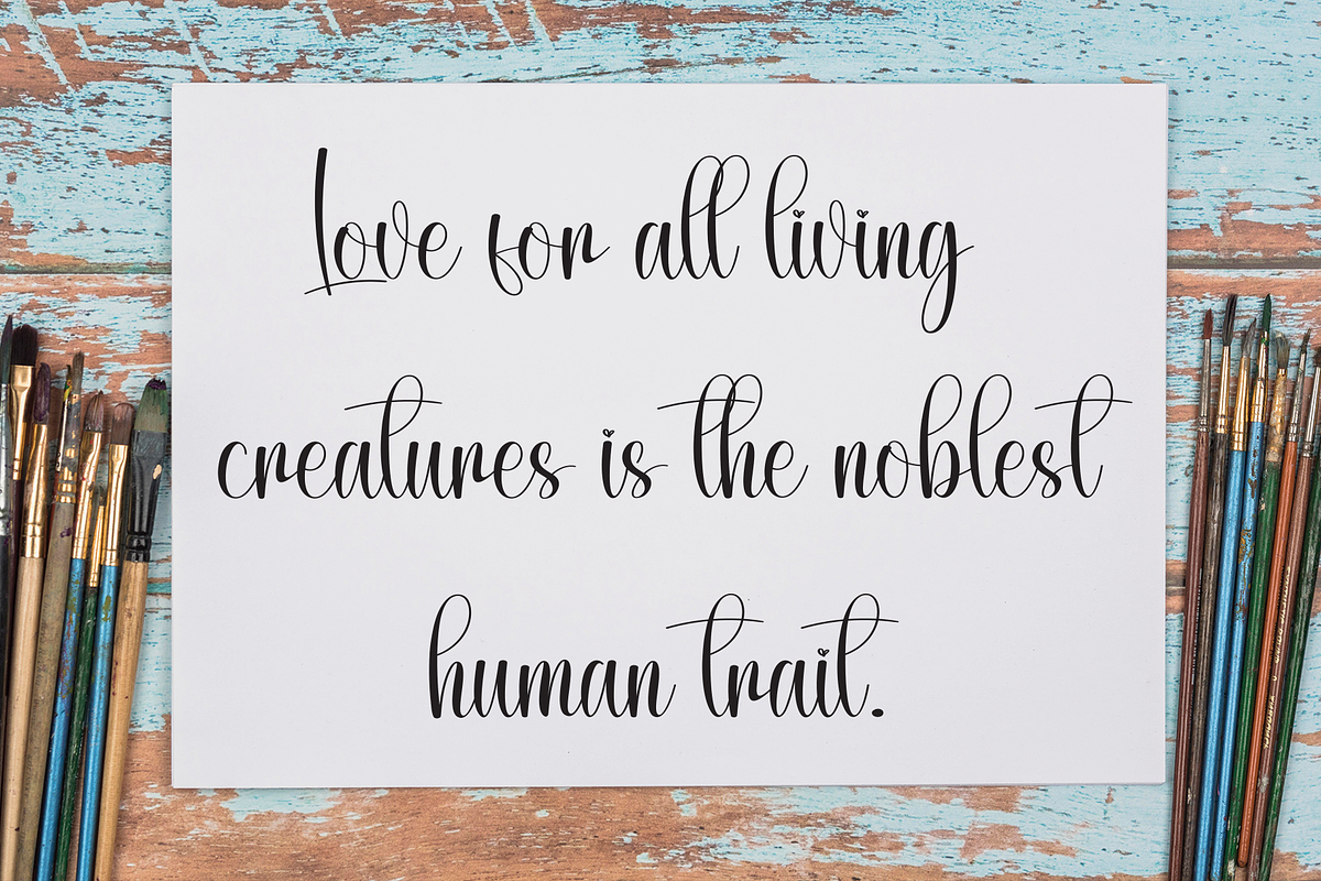 Believe | Script Font, a Handwritten Font by Scratchones (Photo 3 of 9)