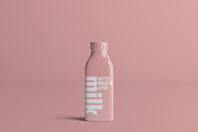 Milk Bottle Mock-Up 2 (Medium), a Packaging Mockup by AY Mock-Ups (Thumbnail 4 of 11)