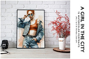 A Girl in The City, a Person Illustration by Digital Art Creations (Thumbnail 9 of 10)