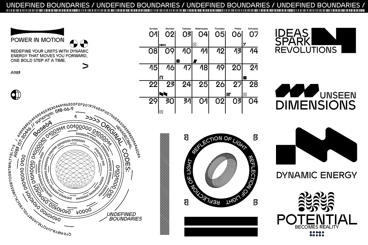 Futurist UI Graphic Elements, a Graphic by NoSpoon Design (Photo 6 of 7)