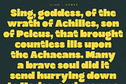 SLTF Curo - Heavy Display Typeface, a Sans Serif Font by SilverStag Type Foundry (Thumbnail 19 of 20)
