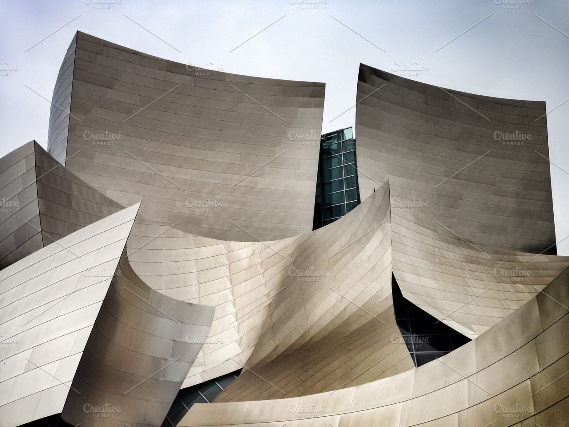 Lo-fi Walt Disney Concert Hall Tower