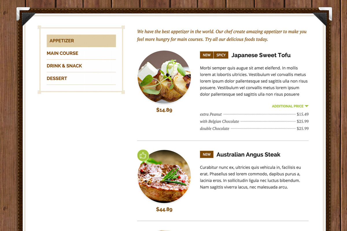 Foodchop HTML, a HTML Template by Cubicthemes (Photo 4 of 5)