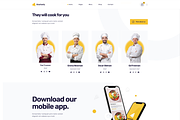 Restaurant & Cafe HTML Template, a HTML Template by UInstrument (Thumbnail 5 of 11)