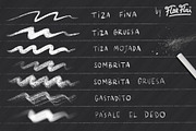Tiza Brush Set for Procreate (Chalk), a Brush Add-On by Florflai (Thumbnail 2 of 4)