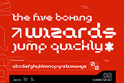 Sitewalk – Futuristic Pixel Font, a Sans Serif Font by Drizy (Thumbnail 2 of 9)