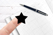 Sticker mockup, a Product Mockup by Dorado Stock (Thumbnail 6 of 8)