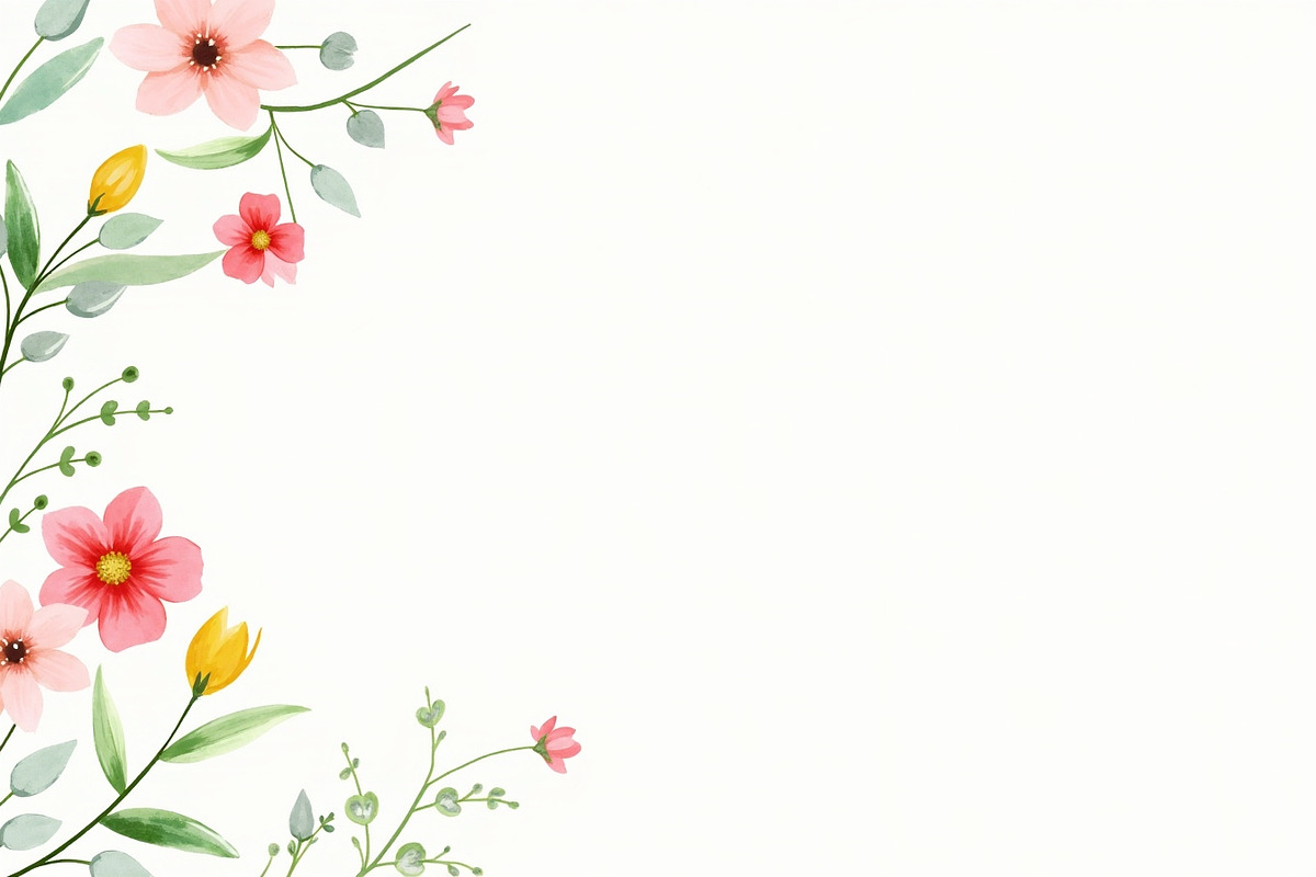 Bright Floral Watercolor Set, an Illustration by jahid234 (Photo 2 of 11)