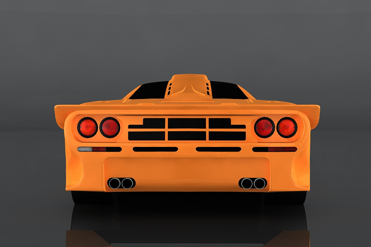 McLaren F1, a Cars & Vehicle 3D Model by valtriiu (Photo 5 of 12)