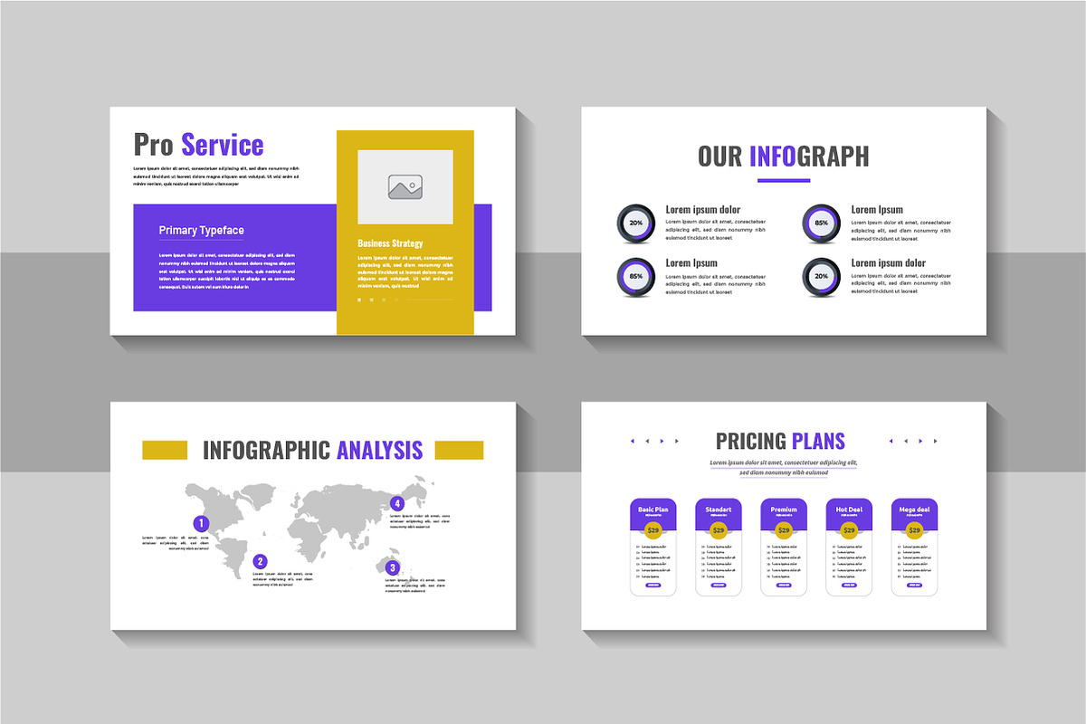Digital Business Marketing Plan, a Presentation Template by Pavel_design (Photo 3 of 4)