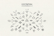 Hiatus Brush Font & Illustrations, a Font by Storyteller Imagery (Thumbnail 3 of 20)