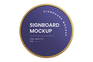 Outdoor Sign Mockup, a Product Mockup by graphypix
