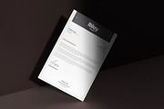Clean Letterhead Word Template, a Stationery Template by AyshaCanvas (Thumbnail 2 of 3)