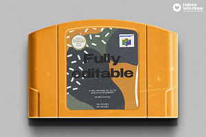 Nintendo N64 Cartridge Mockup