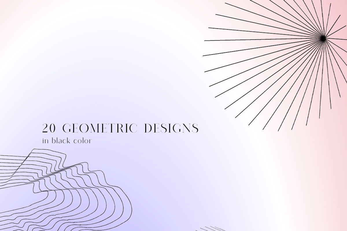 Gradient Textures & Geometry, a Texture Graphic by Alisha Gronska (Photo 5 of 11)