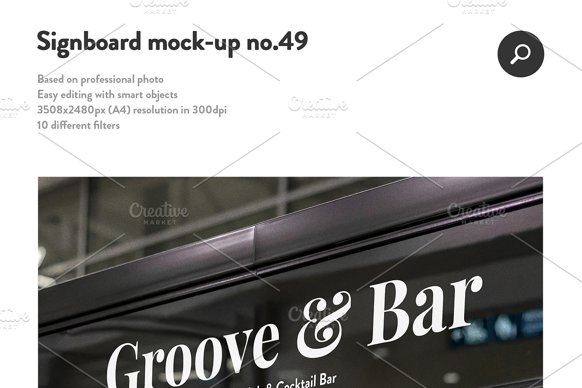 50 sign facade signboard logo mock, a Product Mockup by PrintPixel (Photo 51 of 53)