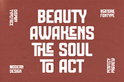 Ghrathe Ligature Sans Serif Font, a Sans Serif Font by Graphicxell (Thumbnail 2 of 11)