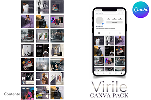 Virile Instagram Canva Pack