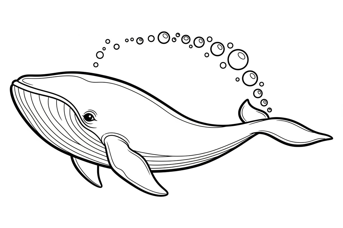 Whale Line Art Vector Bundle, an Illustration by yasushie (Photo 50 of 51)