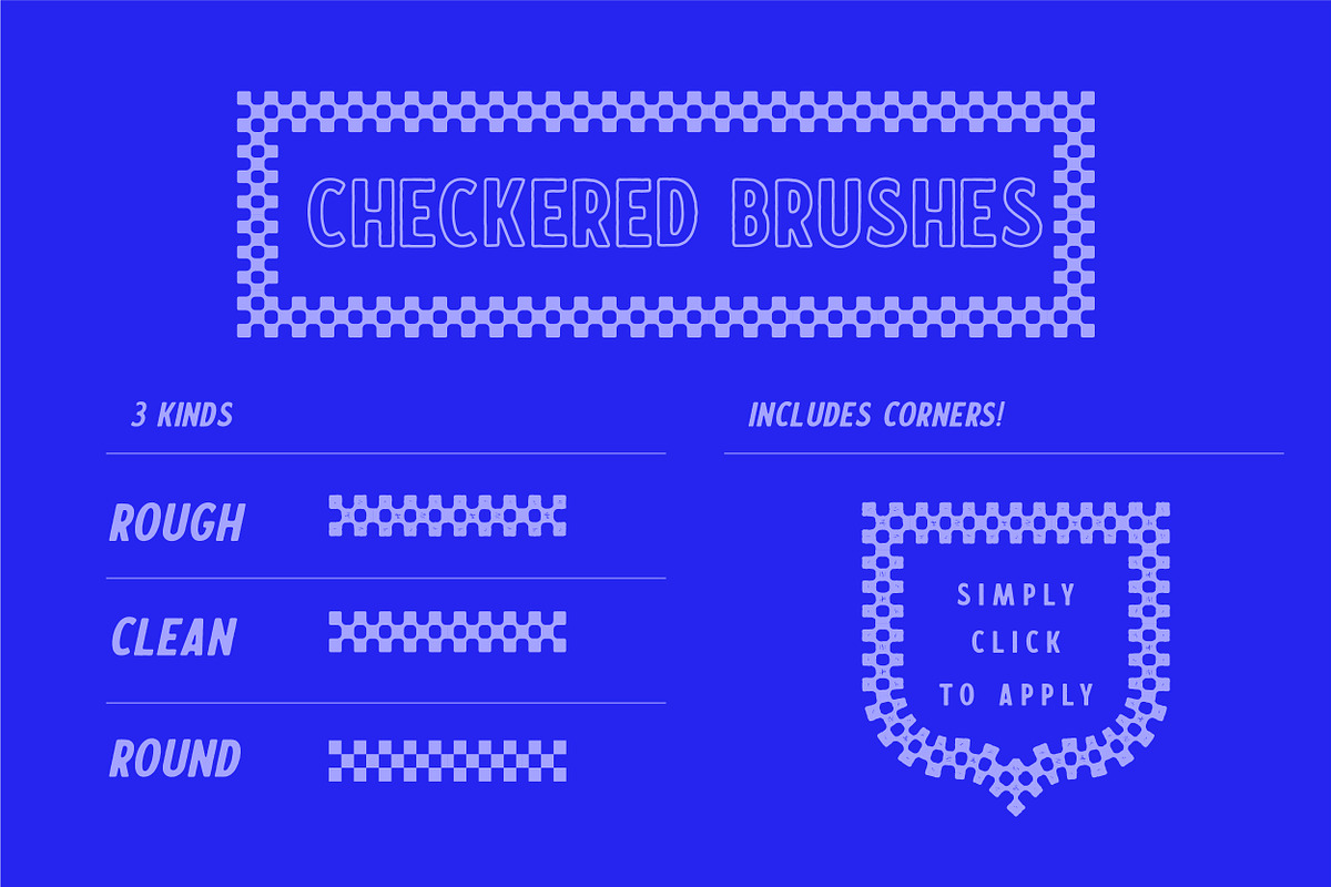 Logo Badge Pattern Brush for Ai, a Brush Add-On by Hannah Bacon Design (Photo 4 of 8)