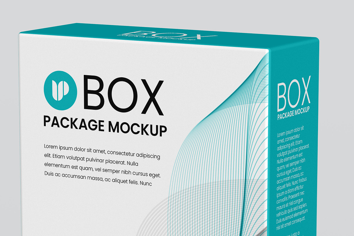 Box Package Mockup - 12 views, a Packaging Mockup by Illusiongraphic (Photo 25 of 29)