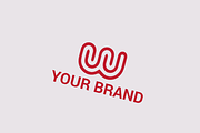 Letter W Logo, a Branding & Logo Template by erikadesign (Thumbnail 1 of 3)