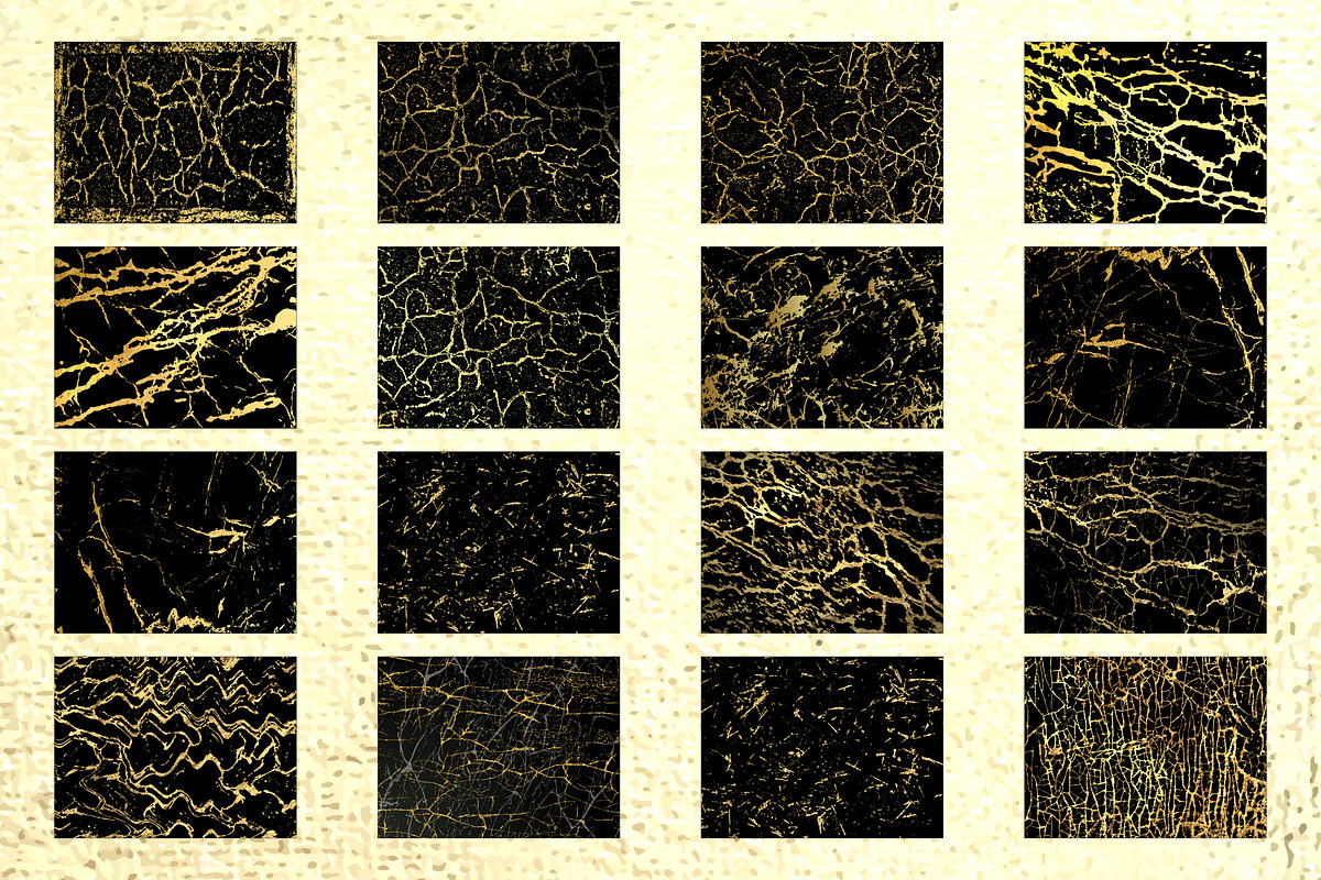 Black and Gold Marble Textures, a Texture Graphic by Artemisia_Art (Photo 3 of 6)