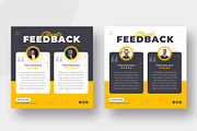 Feedback or Review Instagram post, a Social Media Template by Uiparvin (Thumbnail 6 of 6)