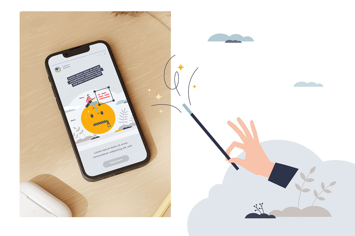 Digital Marketing Concepts, a Work Illustration by VectorMine (Photo 12 of 13)