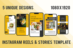 Restaurant Promo | Food Instagram, a Social Media Template by Grand Design