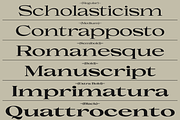 Uncmmn Stretched - 7 Style Serif, a Serif Font by Kotivoro (Thumbnail 6 of 18)