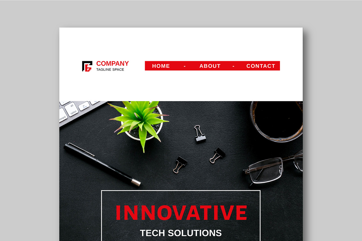 Modern Email Newsletter, an Email Template by MightyDesign (Photo 2 of 8)
