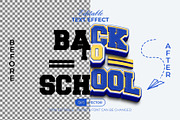 3D Text Effect Back To School, a Layer Style Add-On by Mockmenot (Thumbnail 2 of 3)