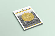 Annual Report Template, a Brochure Template by retrographix (Thumbnail 14 of 14)