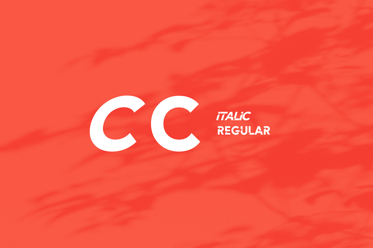 Angled Headline Font, a Sans Serif Font by artyway (Photo 3 of 10)