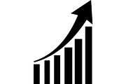 Business growth and upward arrow, a Finance Illustration by balal (Thumbnail 3 of 13)