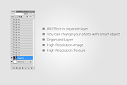 Vintage Overlay Photo Effect preview 3