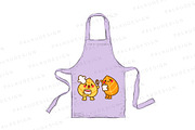 Cute Kawaii Autumn Leaf Couple, a Seasonal Illustration by Palau (Thumbnail 2 of 12)